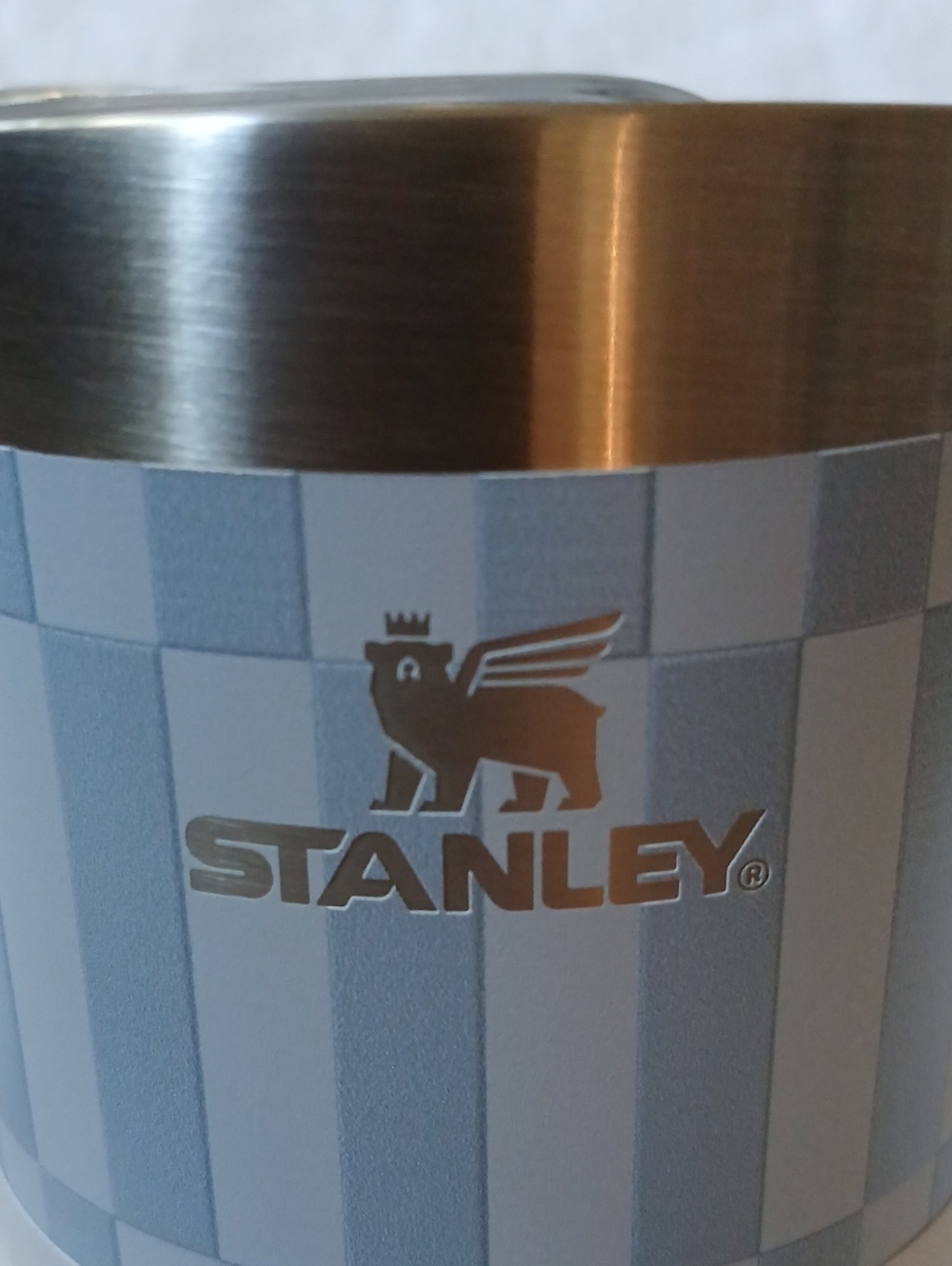 Stanley The Everyday Camp Cup Linen Blue Tile 12 oz New - Picture 7 of 8